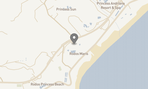 Lokation for Mitsis Rodos Maris Resort & Spa