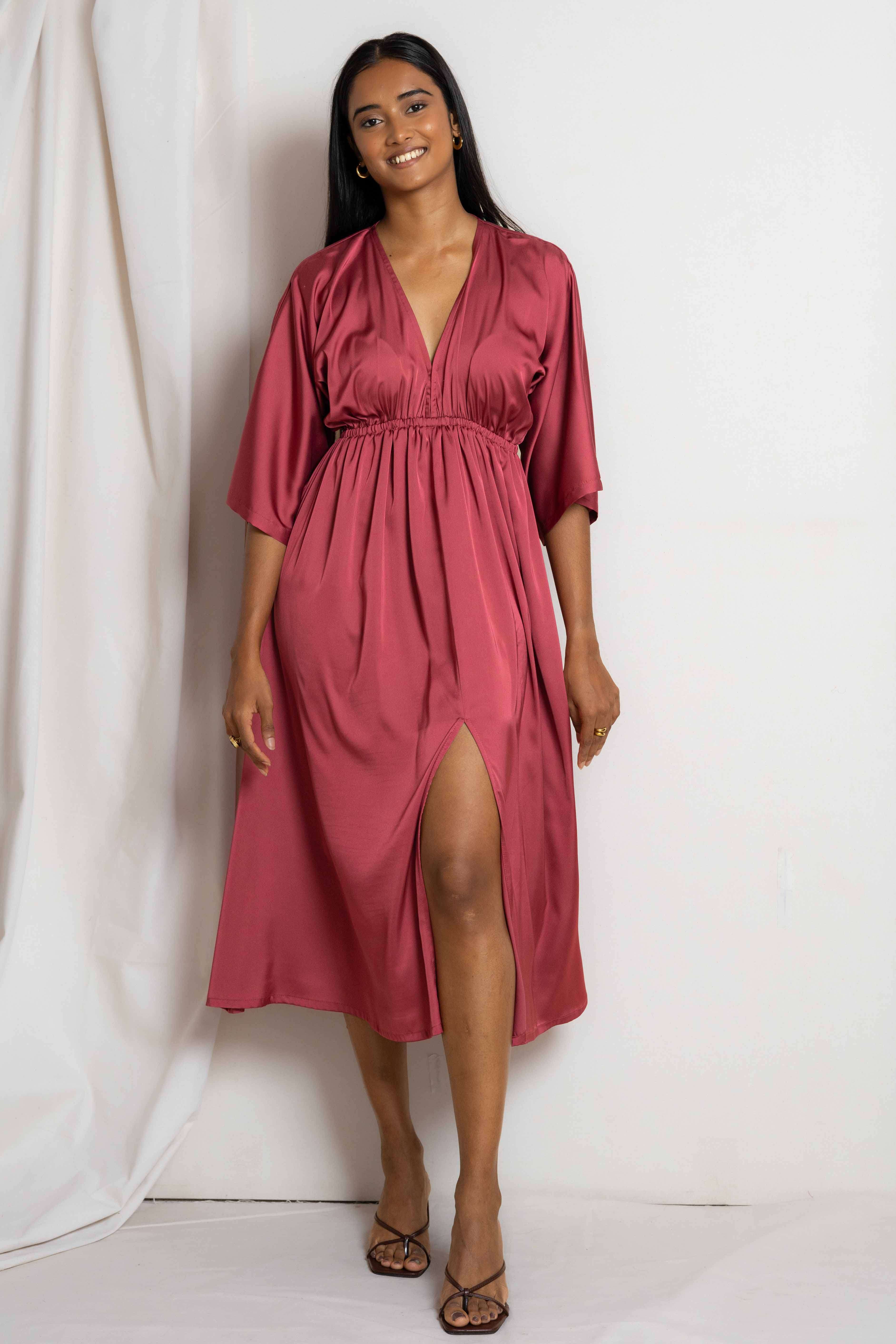 RANI DRESS DUSTY PINK - Alternative