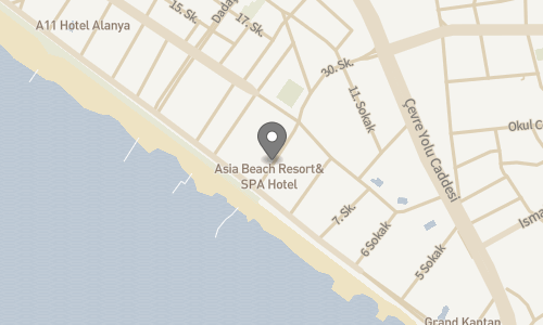 Lokation for Asia Beach Resort & Spa
