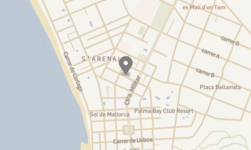 Lokation for Riutort Hotel