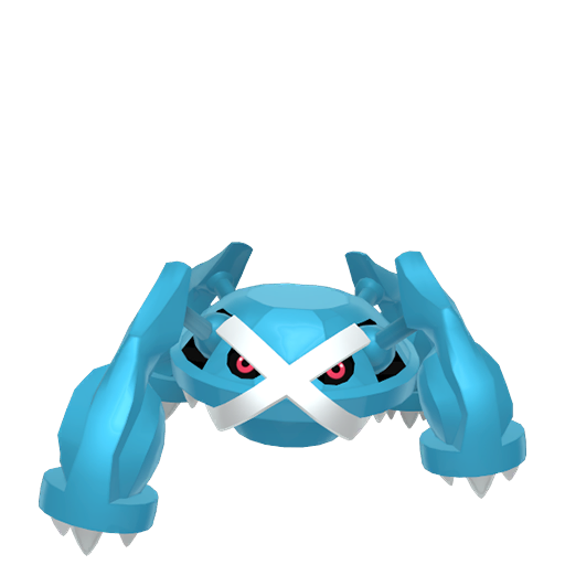 Metagross - Steel/Psychic type Pokemon from Pokemon Sword and Shield with stats, moves, and evolution data