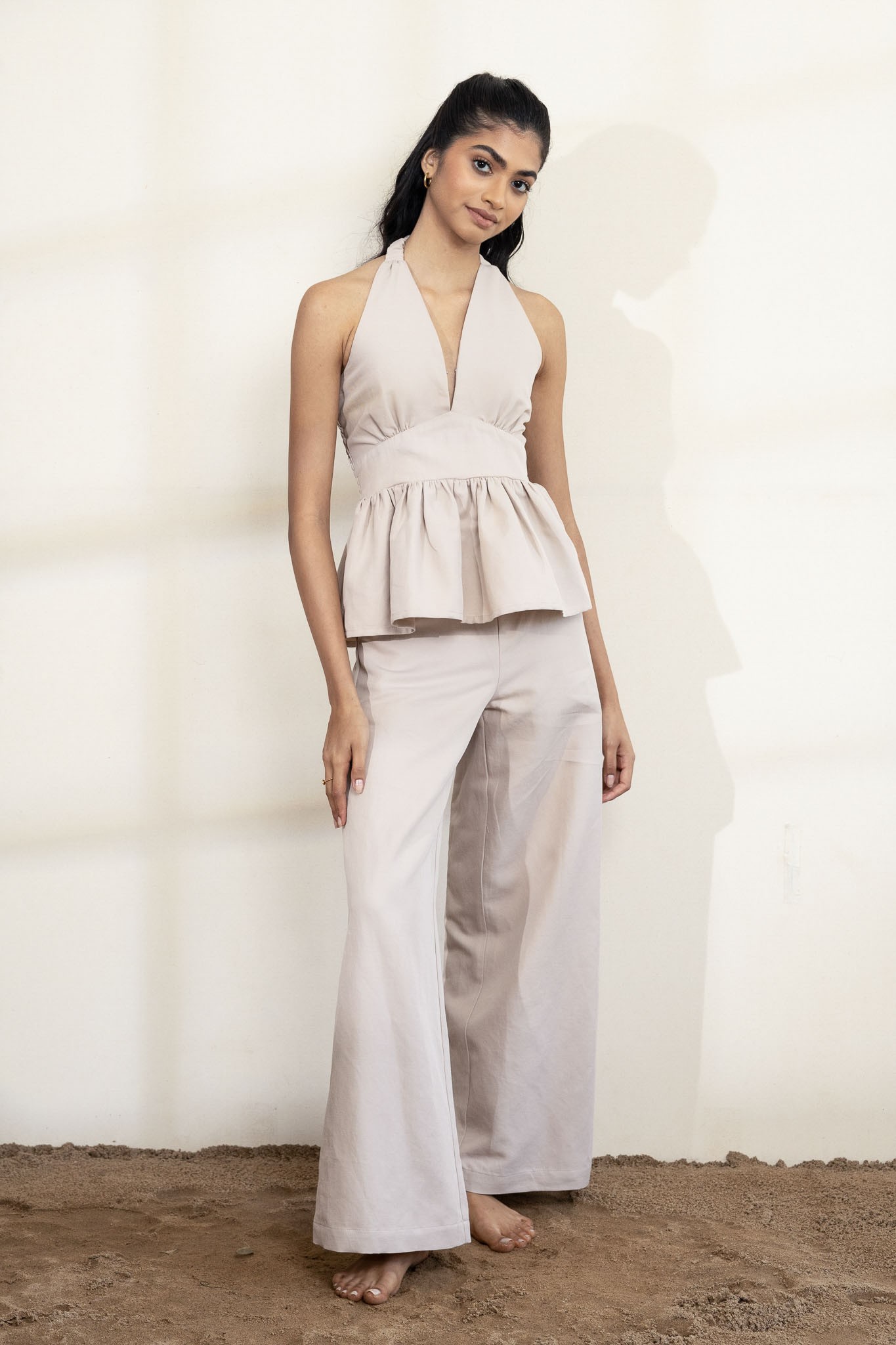 LEXI TROUSER CHAMPAGNE