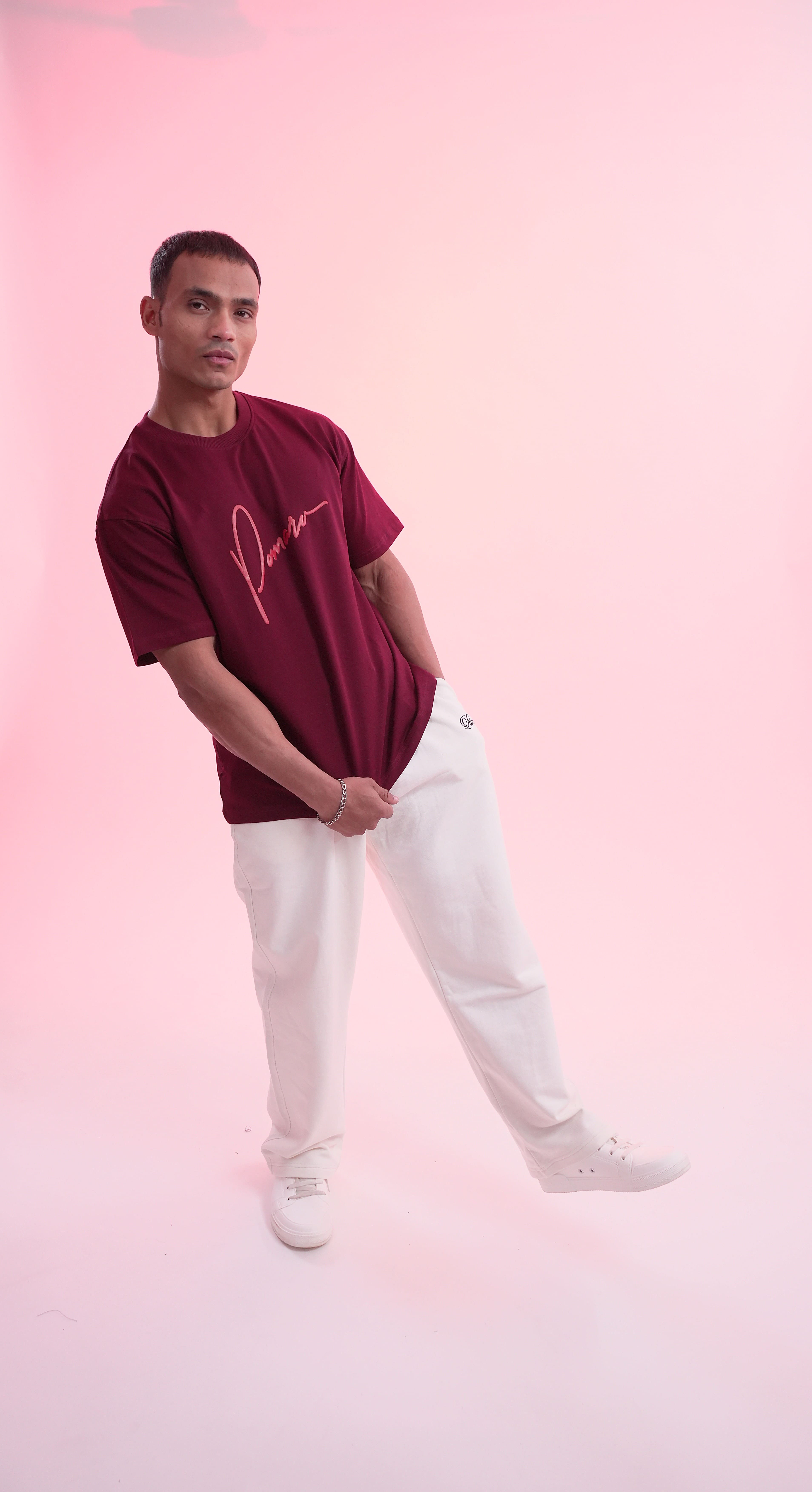 Boxy Fit Solid T-Shirt