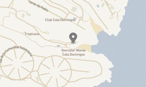 Lokation for Iberostar Cala Domingos