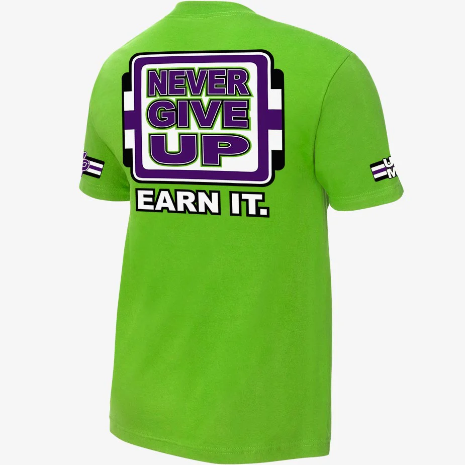 John Cena Respect Green Tee second image