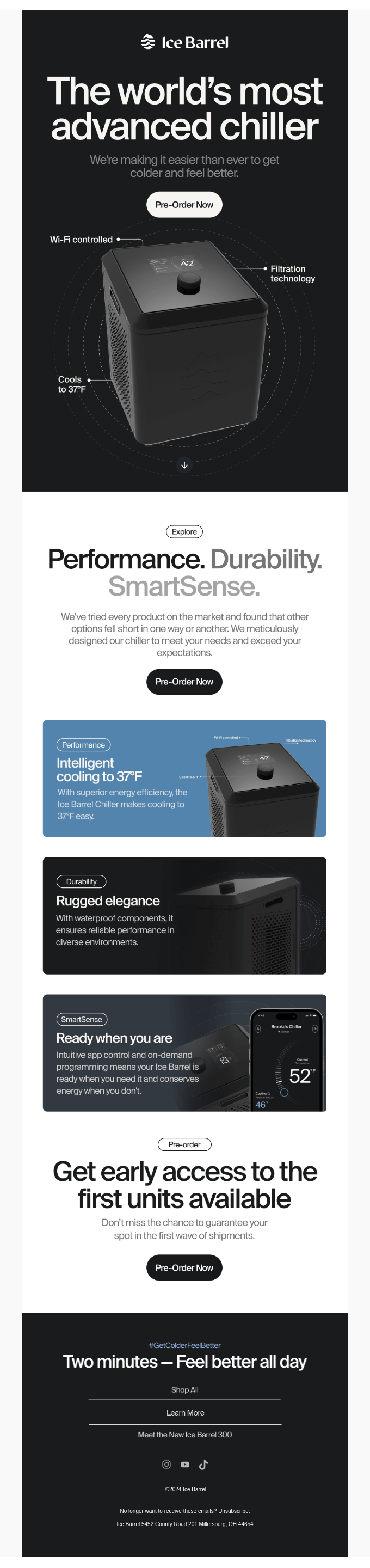 Ice Barrel Chiller Now Available For Pre Order