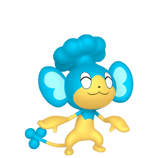 Panpour - Water type Pokemon from Pokemon X and Y with stats, moves, and evolution data