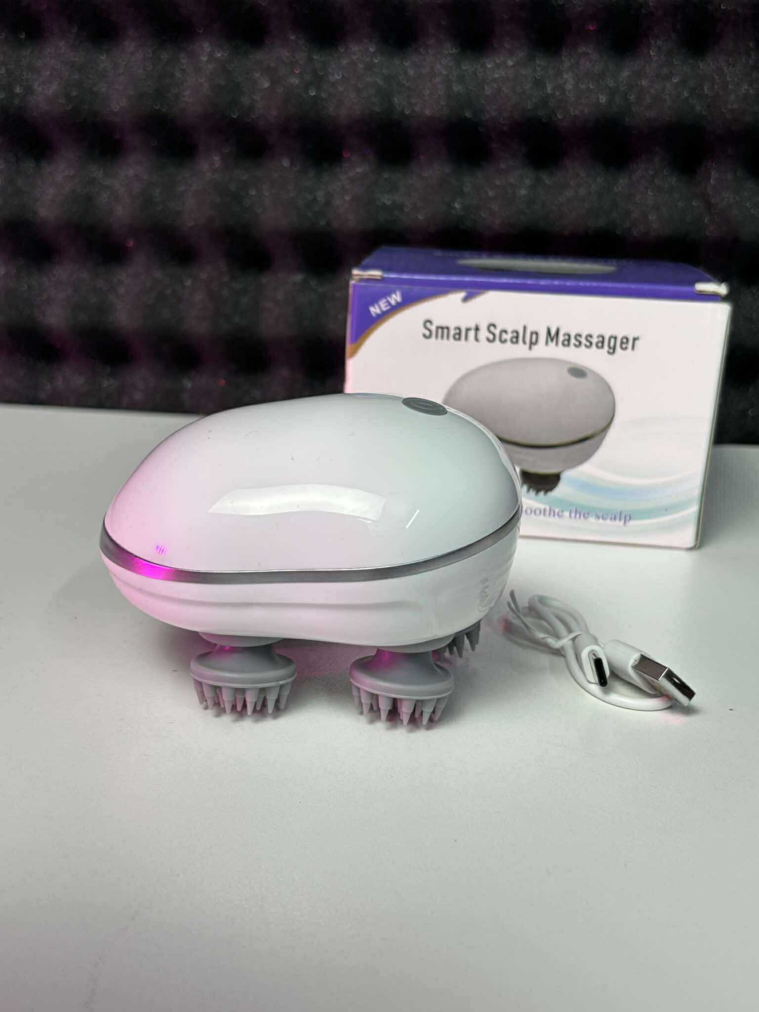 Scalp Head Hair Massager Electric Health Care Antistress Relax Body Massagem Deep Saude Tissue Prevent Body Massage