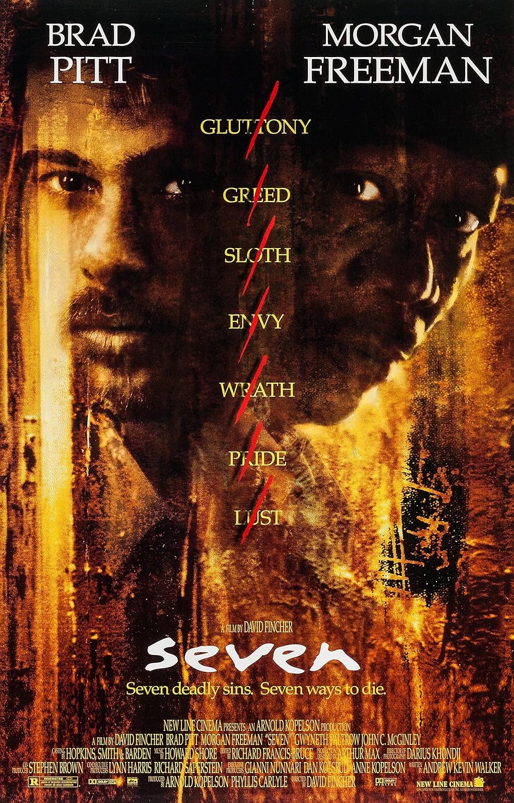 Seven - Locandina - Tagline