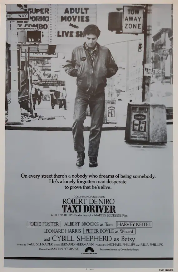 Taxi Driver - Locandina - Tagline