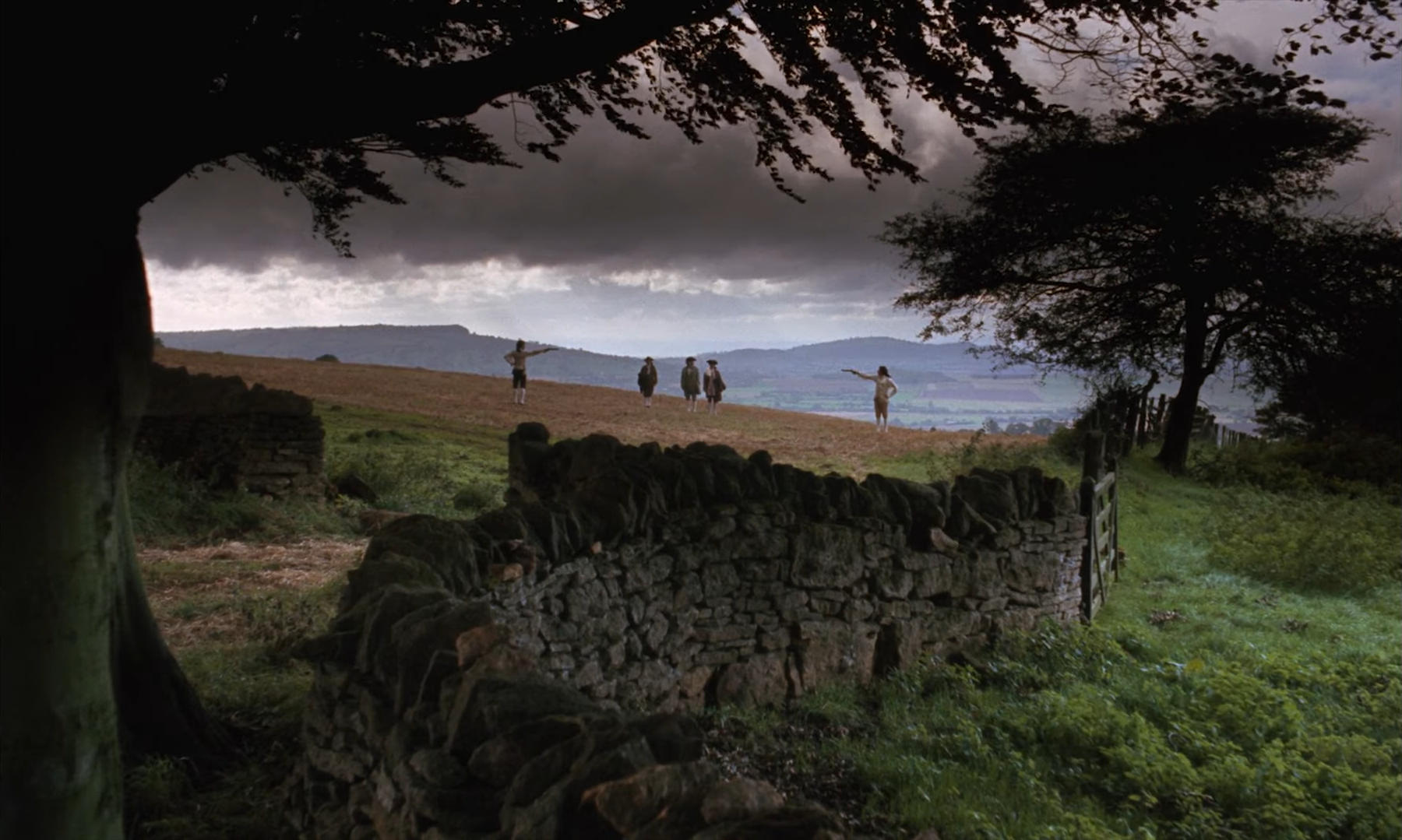 Esempio di campo lunghissimo: Frame del film Barry Lyndon