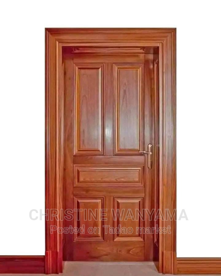 Brown mahogany door's for sale 3