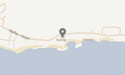 Lokation for Sunrise Hotel