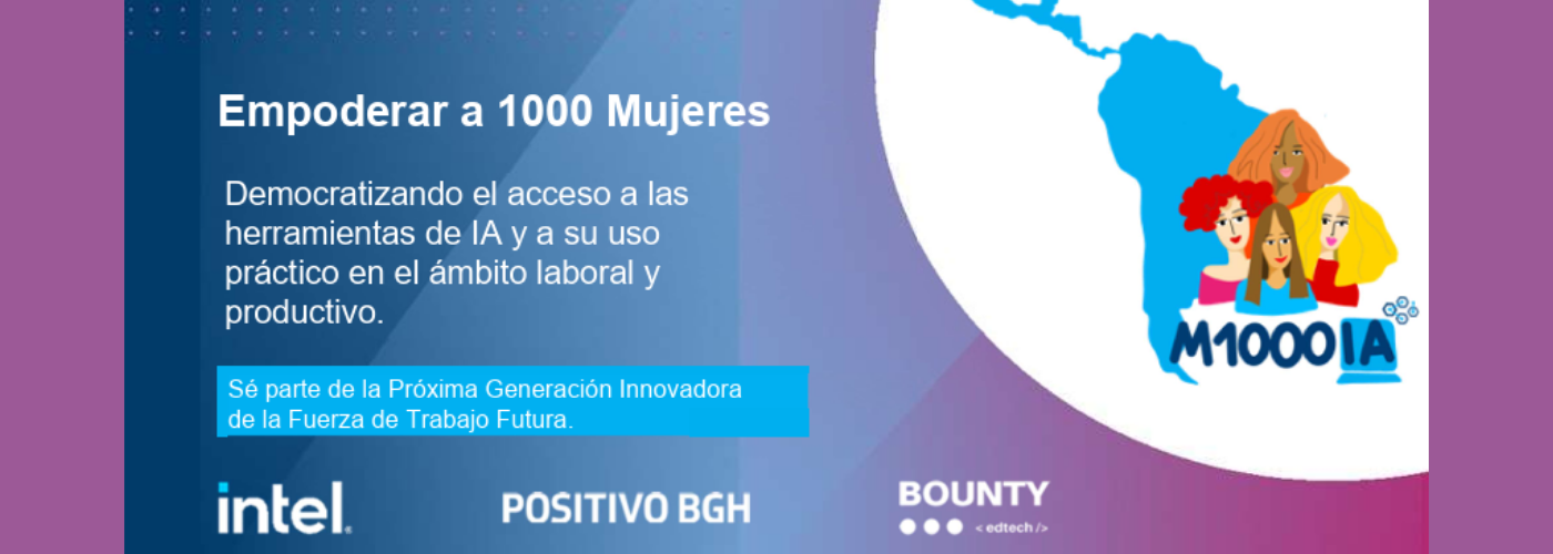 1000 mujeres en ia
