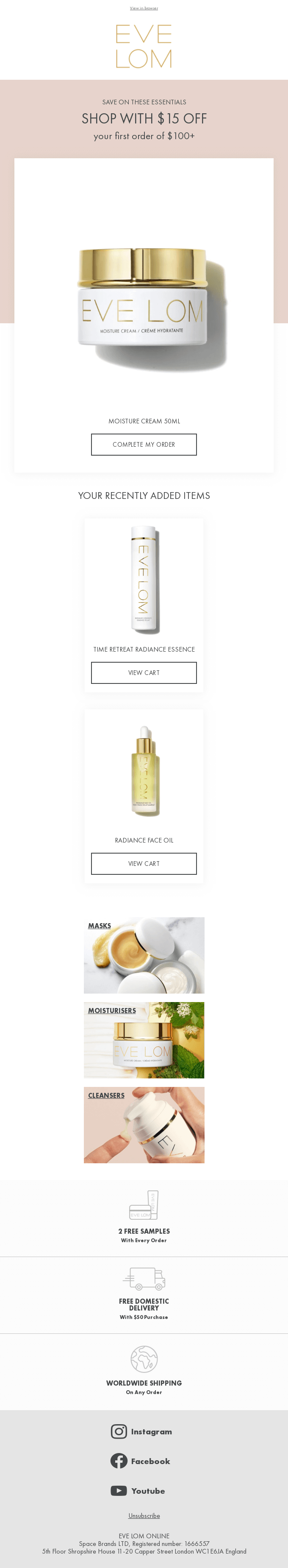 Complete Your Order With 15 Off