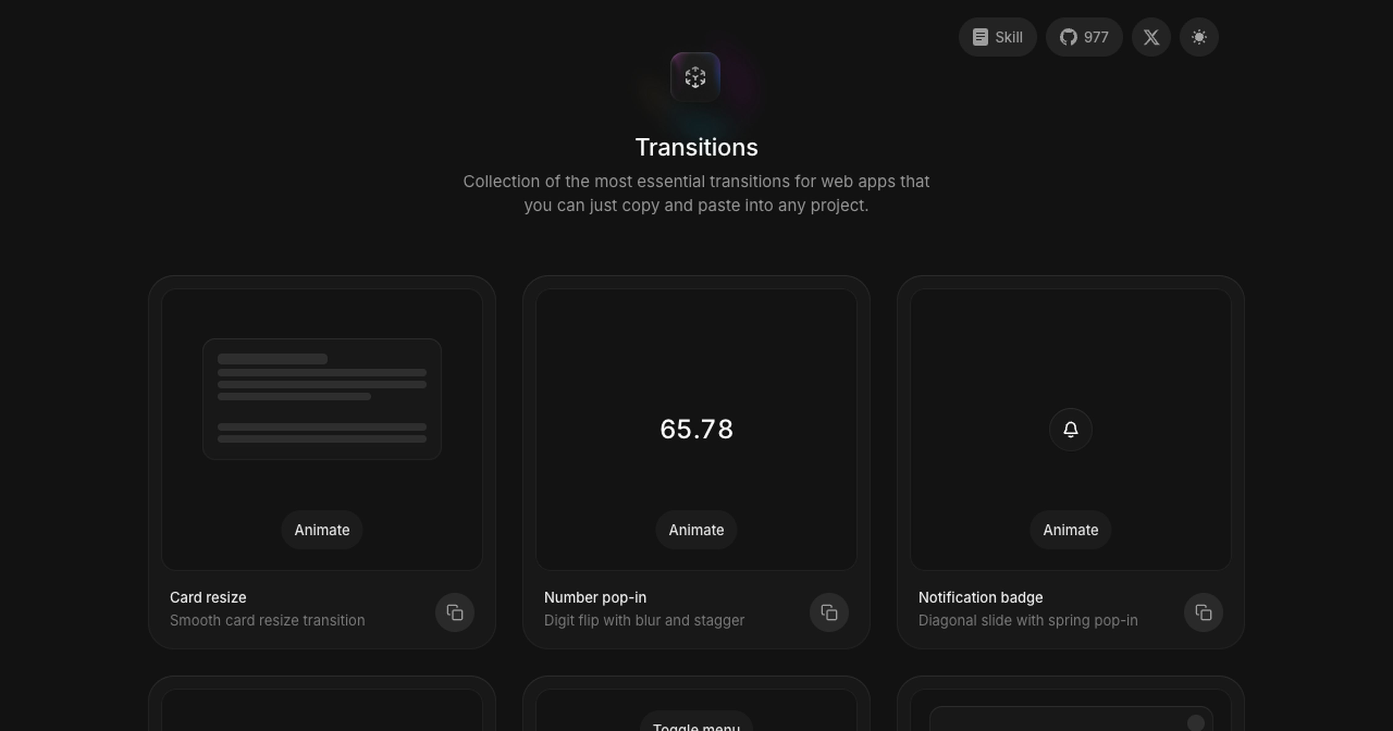 Transitions.dev
