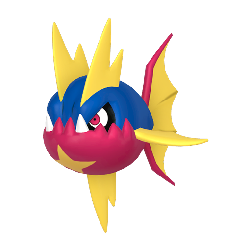 Carvanha - Water/Dark type Pokemon from Pokemon Sword and Shield with stats, moves, and evolution data