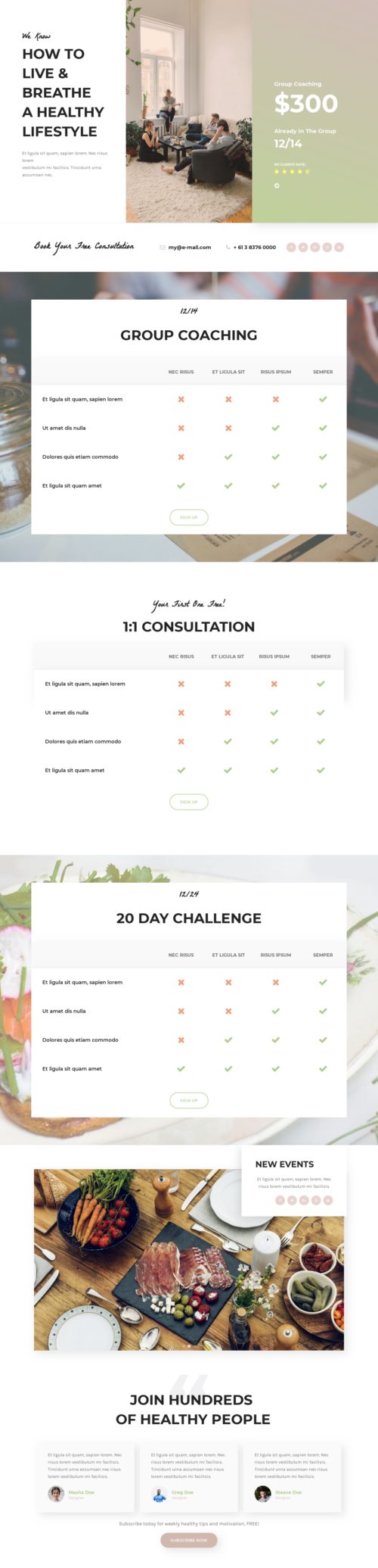 Nutritionist Services