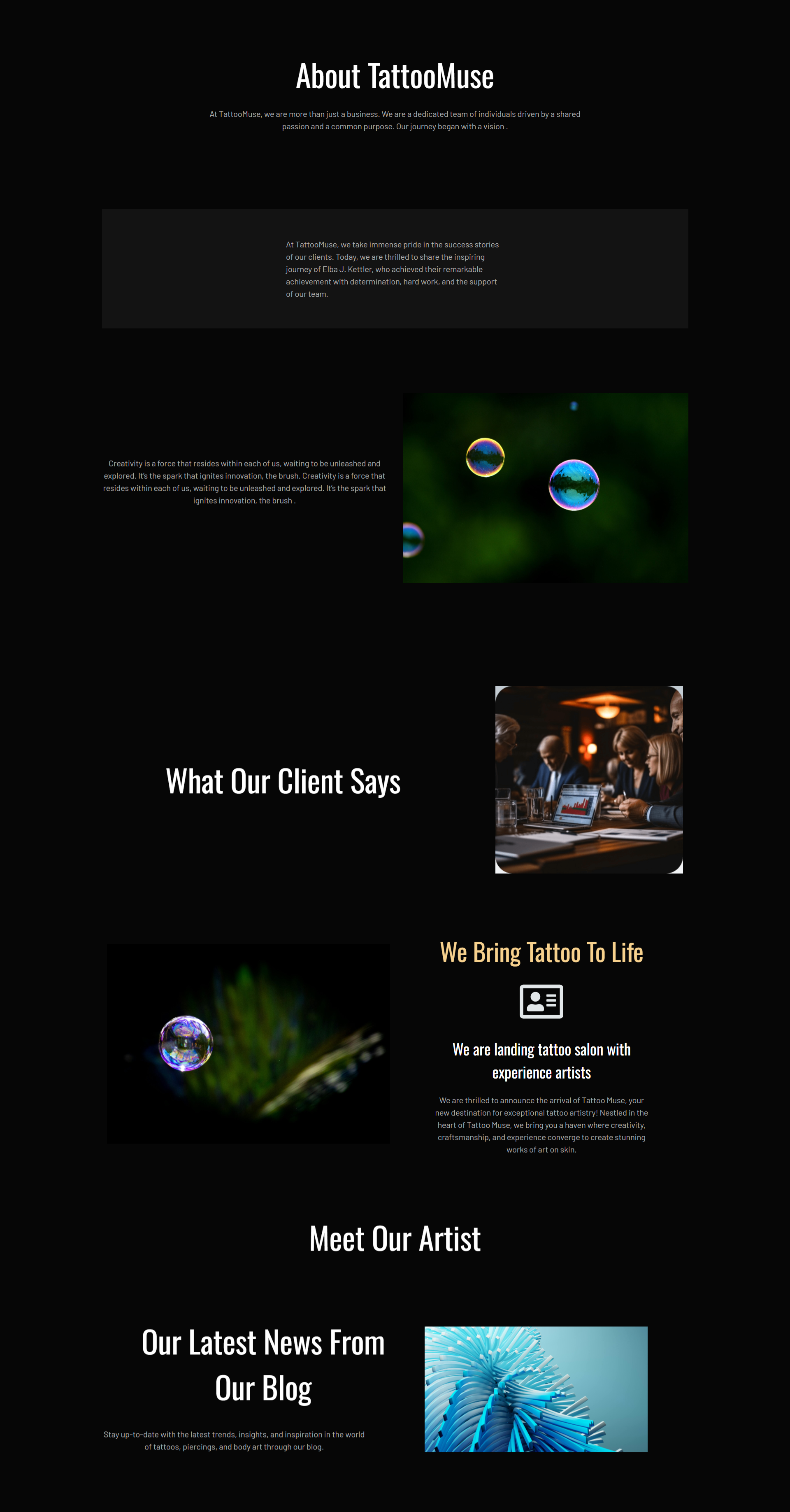 About Us | TattooMuse