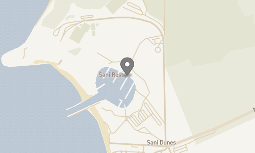 Lokation for Hotel Porto Sani