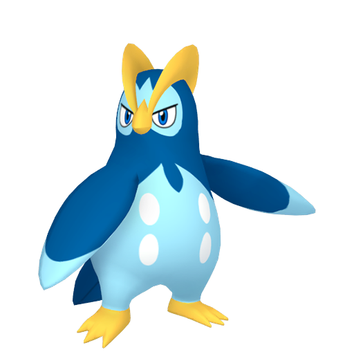 Prinplup - Water type Pokemon from Pokemon Platinum with stats, moves, and evolution data