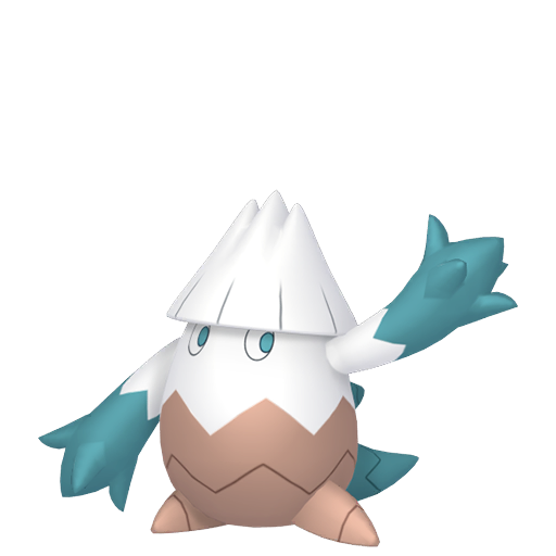 Snover - Grass/Ice type Pokemon from Pokemon Platinum with stats, moves, and evolution data