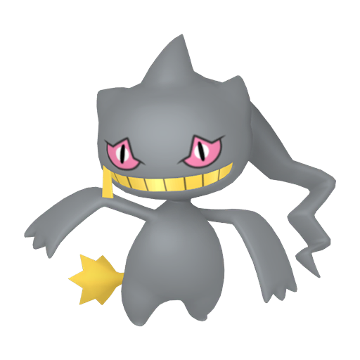 Banette - Ghost type Pokemon from Pokemon X and Y with stats, moves, and evolution data