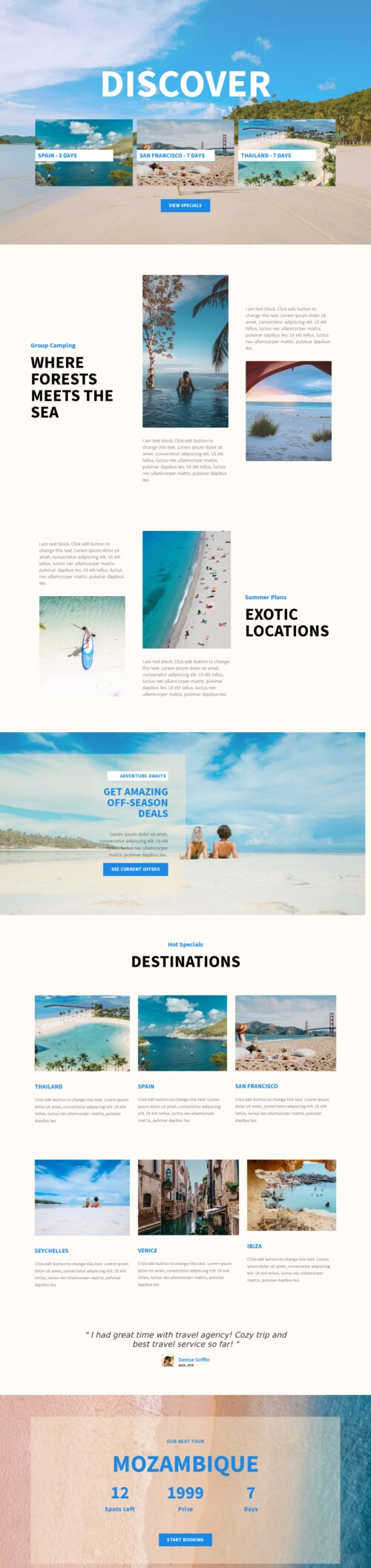 Travel Agency Home 1