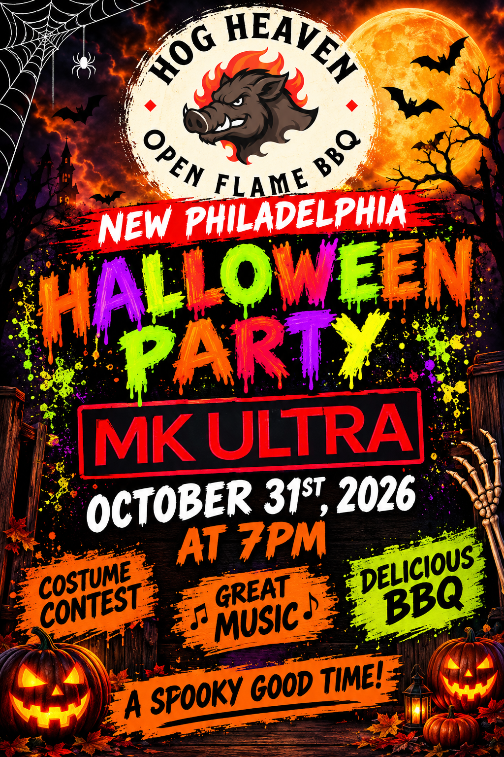 Halloween Bash!!  with MK ULTRA