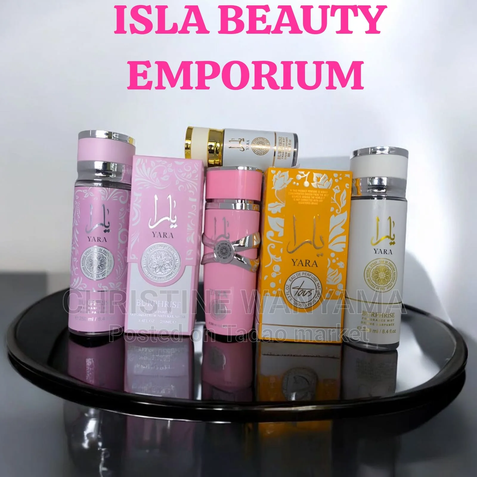 Yara perfumes and body mist 2