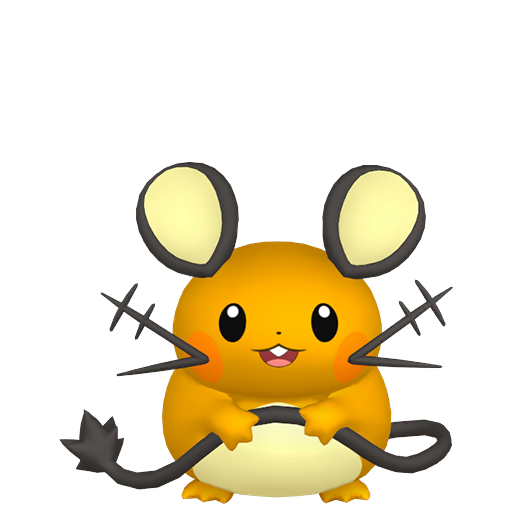 Dedenne - Electric/Fairy type Pokemon from Pokemon Sword and Shield with stats, moves, and evolution data