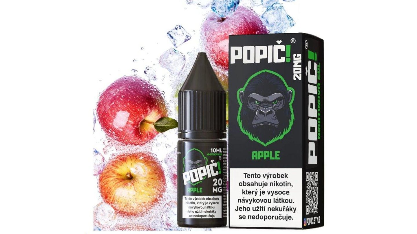 POPIČ! Apple Ice 10ml 20mg