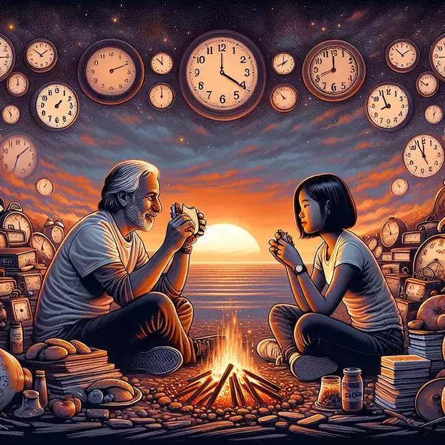 AI interpretation of Contigo by Joaquin Sabina