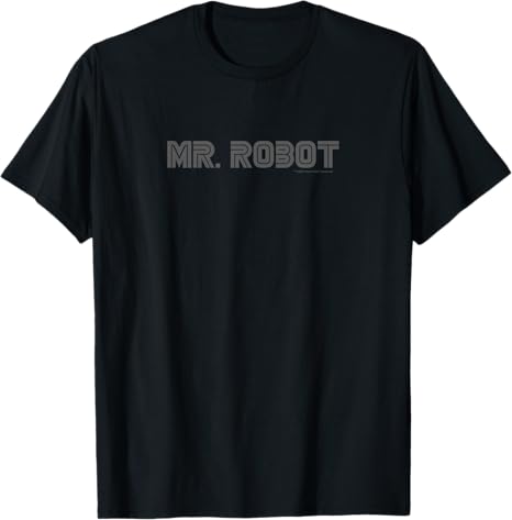 Mr Robot Black Tee image
