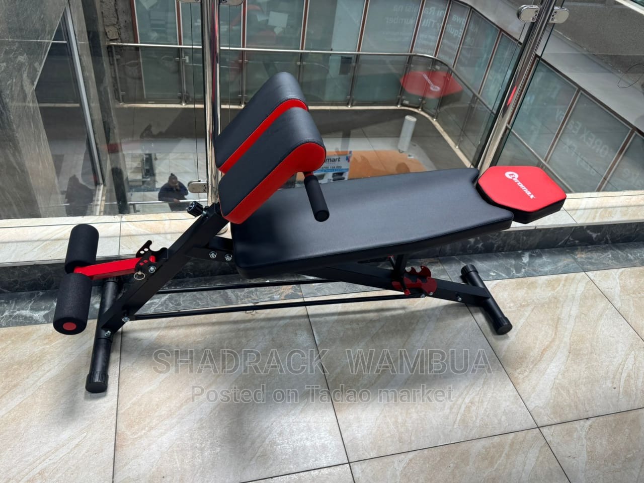 Sit-Up Bench with Leg Support 3