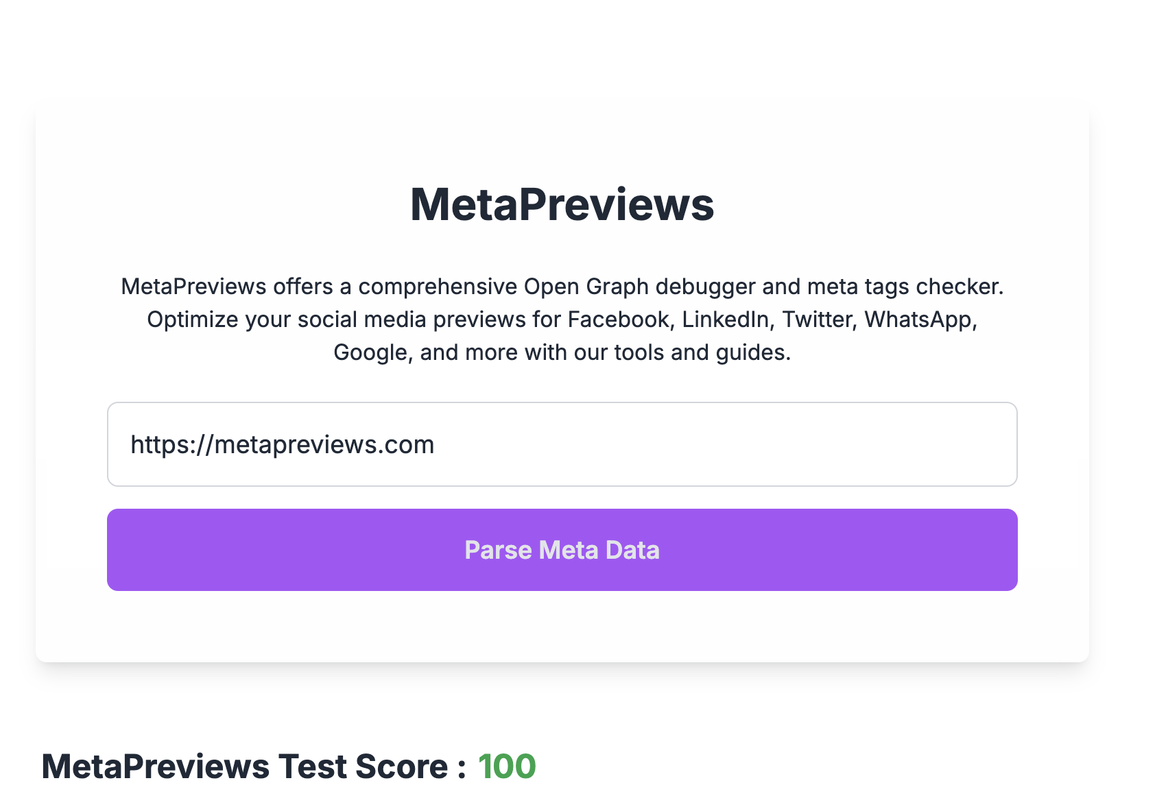 Meta Previews logo