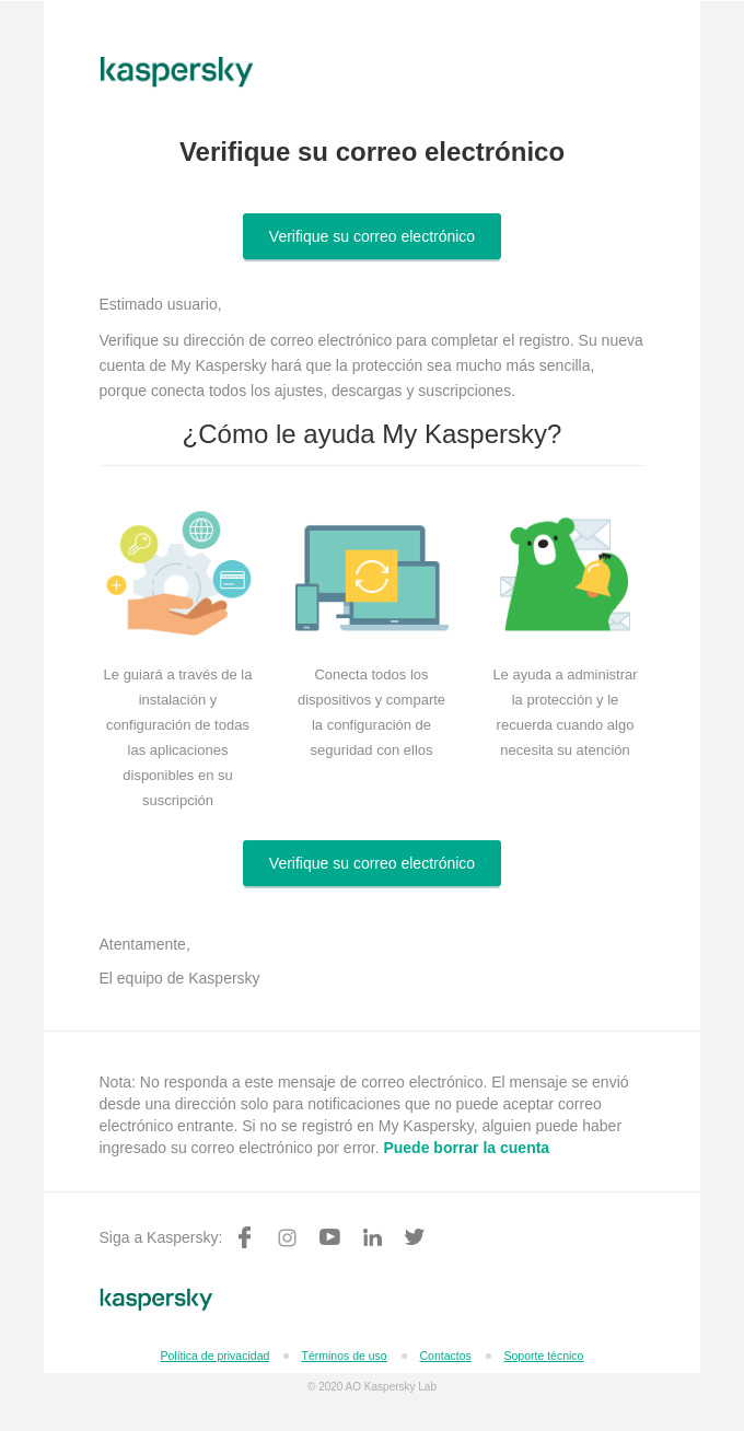 Verifique Su Direccin De Correo Electrnico