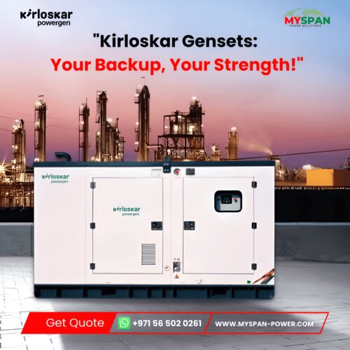 Buy Reliable Generators in Dubai | MySpan-power Solutions