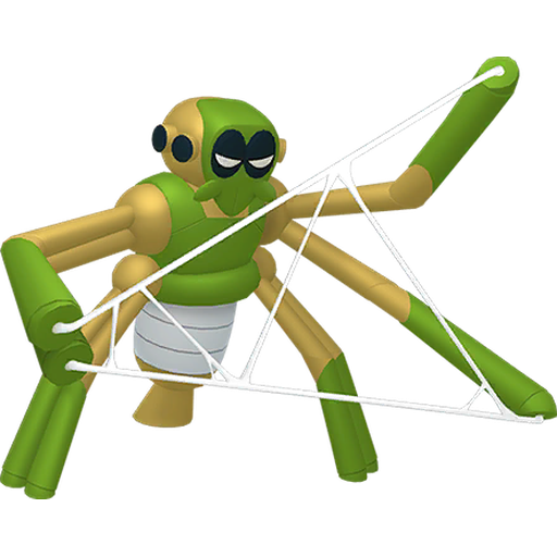 Spidops - Bug type Pokemon from Pokemon Scarlet and Violet with stats, moves, and evolution data
