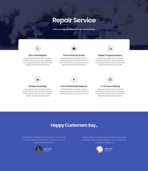 Electronic Product Repair Service