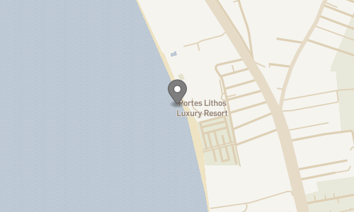 Lokation for Hotel Portes Lithos Luxury Resort