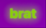 Brat text generator logo