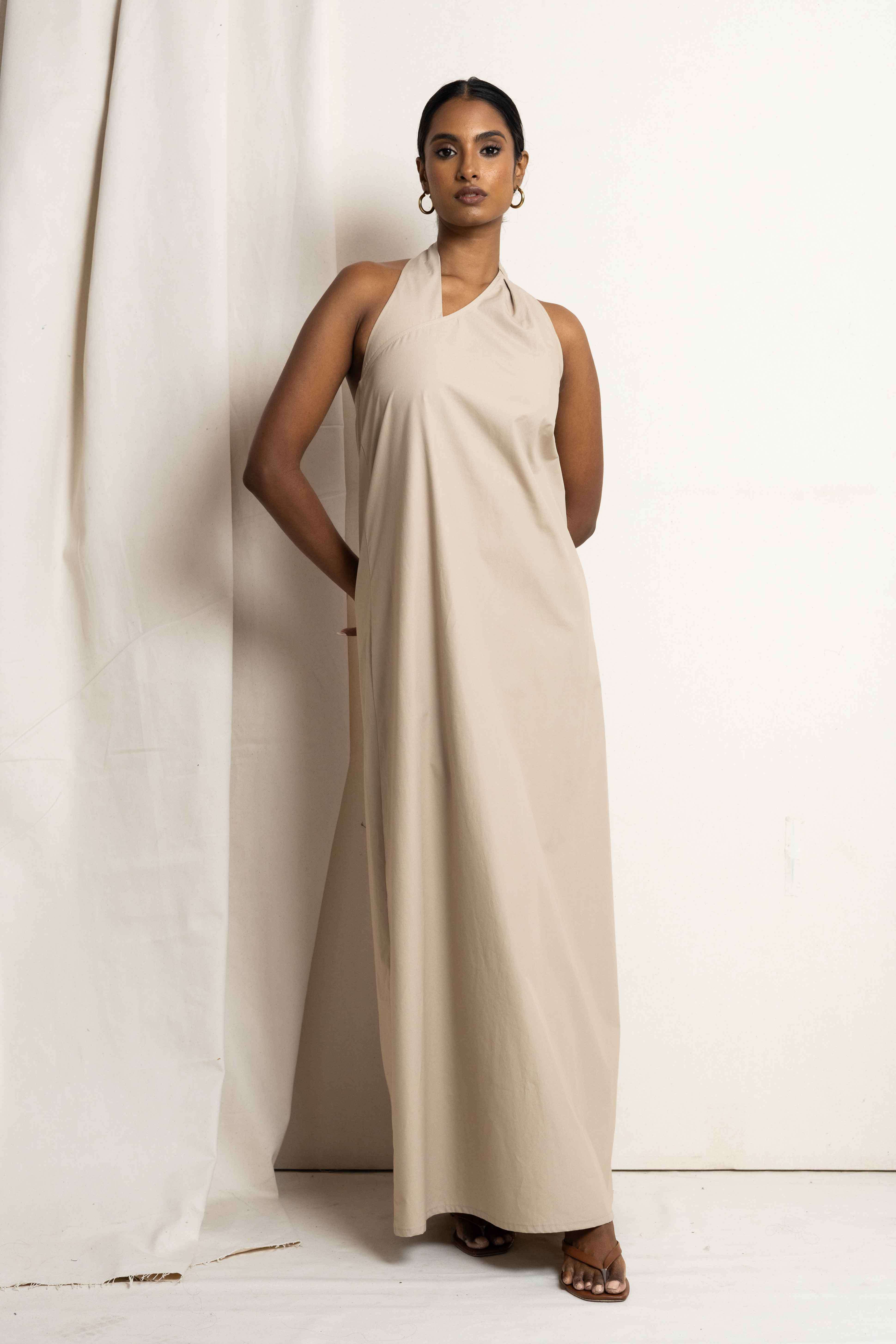 SIA MAXI DRESS BEIGE - Alternative