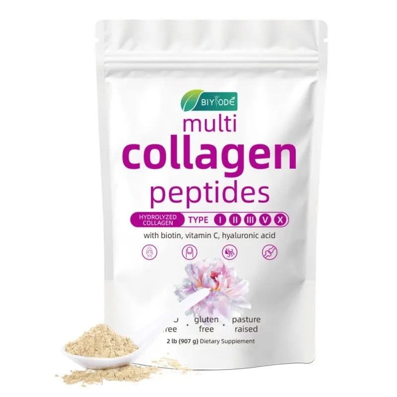 Biyode Multi Collagen Peptides Powder, 907g