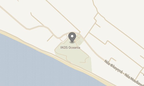 Lokation for Hotel Ikos Oceania