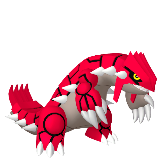 Groudon - Ground type Pokemon from Pokemon Ruby and Sapphire with stats, moves, and evolution data