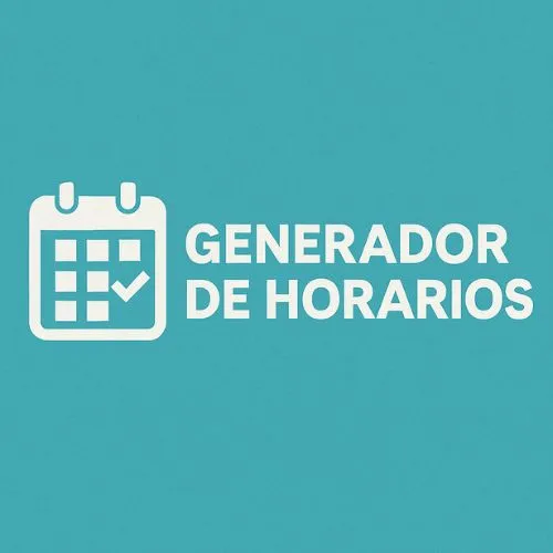 Generador Horarios