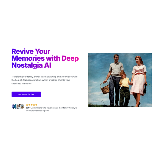 Deep Nostalgia AI logo