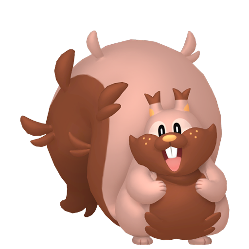Greedent - Normal type Pokemon from Pokemon Sword and Shield with stats, moves, and evolution data