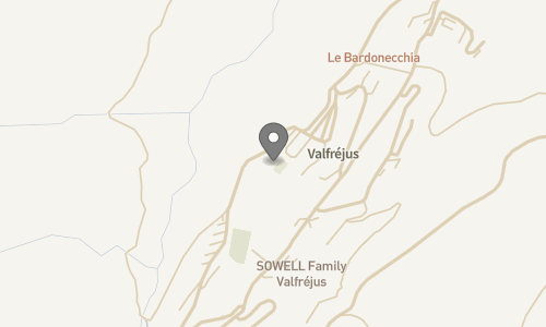 Lokation for Hotel Residence Le Valfrejus